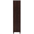 Pemberly Row Transitional Wood 2-Door Accent Storage Cabinet in Tobacco