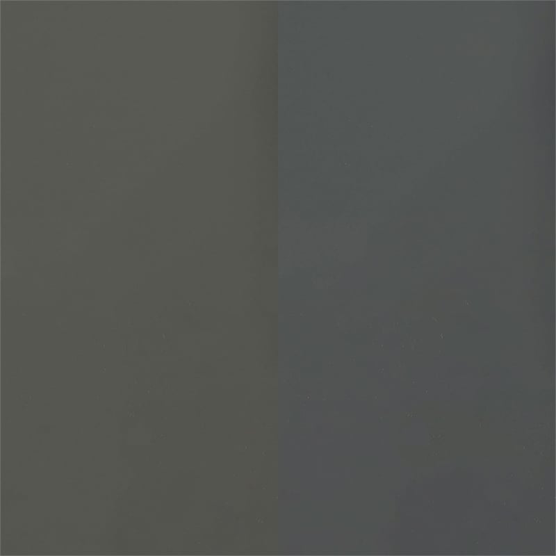 Pemberly Row 3-Drawer Wood & Glass Vanity Desk with LED Lighting in Gray