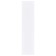 Pemberly Row Transitional 3-Shelf Engineered Wood Media Tower in White