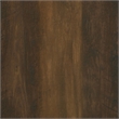 Pemberly Row Transitional 3-Shelf Engineered Wood Media Tower in Brown