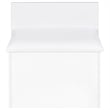 Pemberly Row 3-Drawer Engineered Wood Makeup Vanity and Stool Set in White