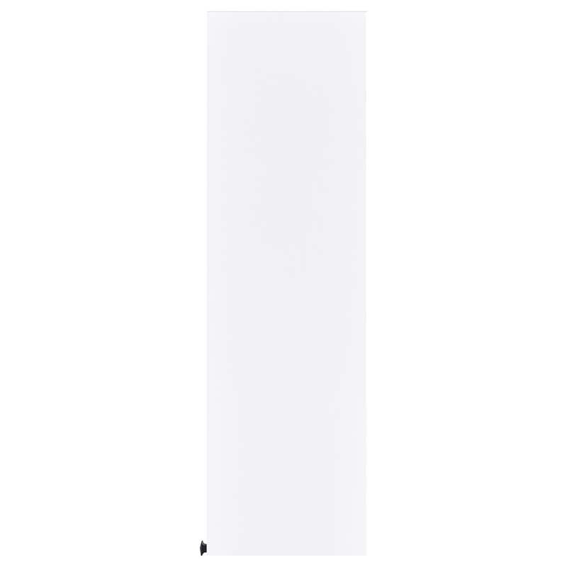 Pemberly Row 3-Piece Engineered Wood Entertainment Center TV Stand in White