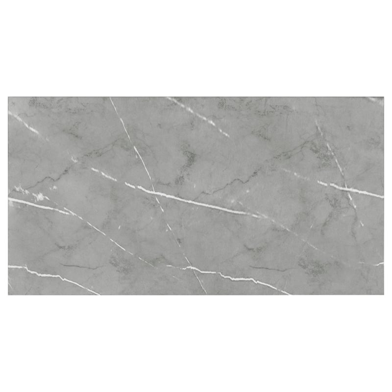 Pemberly Row 72-inch Rectangular Engineered Wood Dining Table in Gray