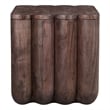 Pemberly Row Punyo Punyo Accent Table Espresso Brown Wood Side Tables