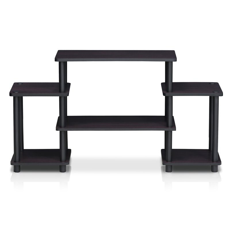 Pemberly Row Turn-N-Tube Wood Entertainment Center for TV up to 25