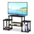 Pemberly Row Turn-N-Tube Wood Entertainment Center for TV up to 25