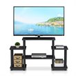 Pemberly Row Turn-N-Tube Wood Entertainment Center for TV up to 25