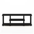Pemberly Row Turn-N-Tube Wood Entertainment TV Stand for TV up to 50