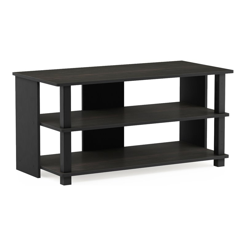 Pemberly Row Engineered Wood 3-Tier TV Stand for TV up to 32