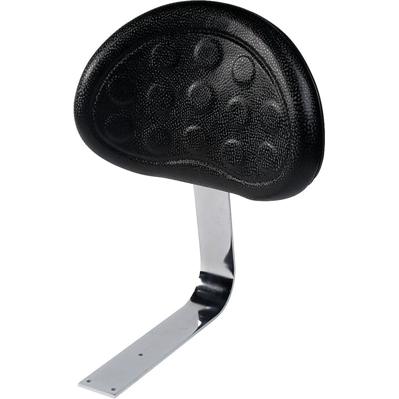 Pemberly Row Modern / Contemporary Polyurethane Black Stool with Back