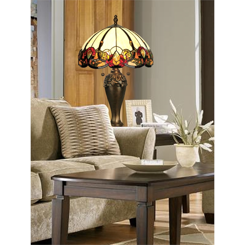 Pemberly Row Modern / Contemporary Table Lamp in Multi-Color