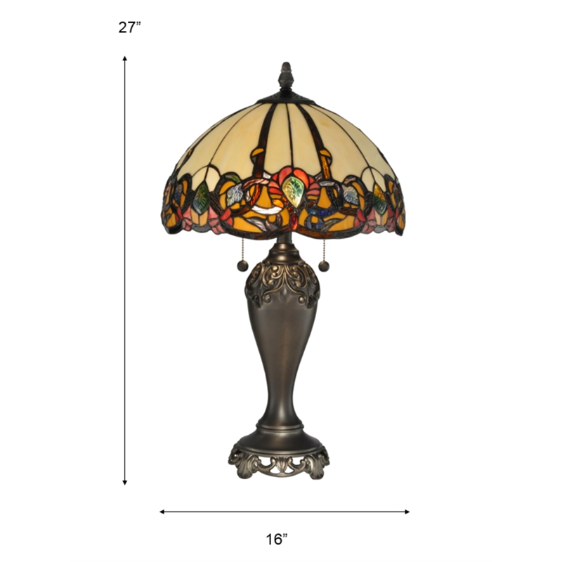 Pemberly Row Modern / Contemporary Table Lamp in Multi-Color