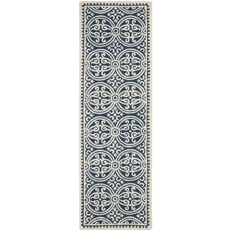 Pemberly Row Transitional Wool Rug - Runner 2'6