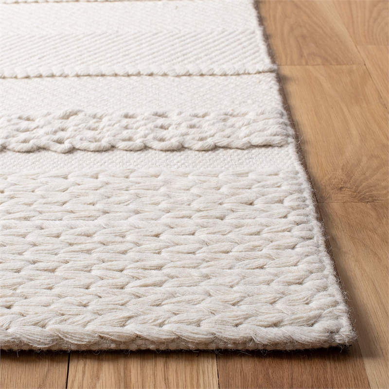 Pemberly Row Modern / Contemporary Natural Area Rug - 6' x 9'