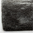 Pemberly Row Modern / Contemporary Dark Gray Shag Rug - 4' x 6'
