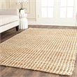 Pemberly Row Modern / Contemporary 5' Square Hand Woven Jute Rug
