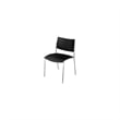 Pemberly Row Modern / Contemporary Chair in Black (Set of 4)