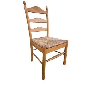 Pemberly Row Modern / Contemporary Wood Chair in English Pine