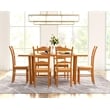 Pemberly Row Modern / Contemporary Wood Chair in English Pine