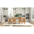 Pemberly Row Modern / Contemporary Wood Chair in English Pine