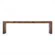 Pemberly Row Modern / Contemporary Wood Large Bench in Brown