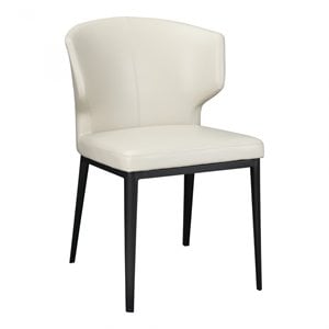 Pemberly Row Modern / Contemporary Dining Chair Beige-Set Of Two