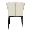 Pemberly Row Modern / Contemporary Dining Chair Beige-Set Of Two