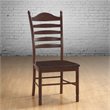 Pemberly Row Modern / Contemporary Wood Dining Chair in Espresso