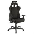 Pemberly Row Sport Ergonomic Adjustable Racing Game Chair in Black