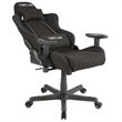 Pemberly Row Sport Ergonomic Adjustable Racing Game Chair in Black