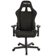 Pemberly Row Sport Ergonomic Adjustable Racing Game Chair in Black