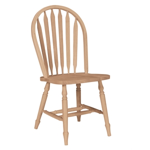 Pemberly Row Modern / Contemporary Wood Windsor Arrowback Chair