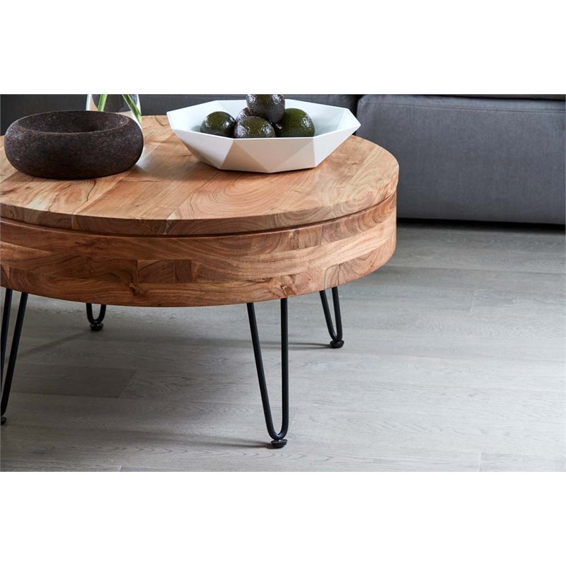 Pemberly Row Modern / Contemporary Wood Storage Coffee Table