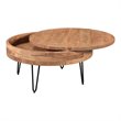 Pemberly Row Modern / Contemporary Wood Storage Coffee Table