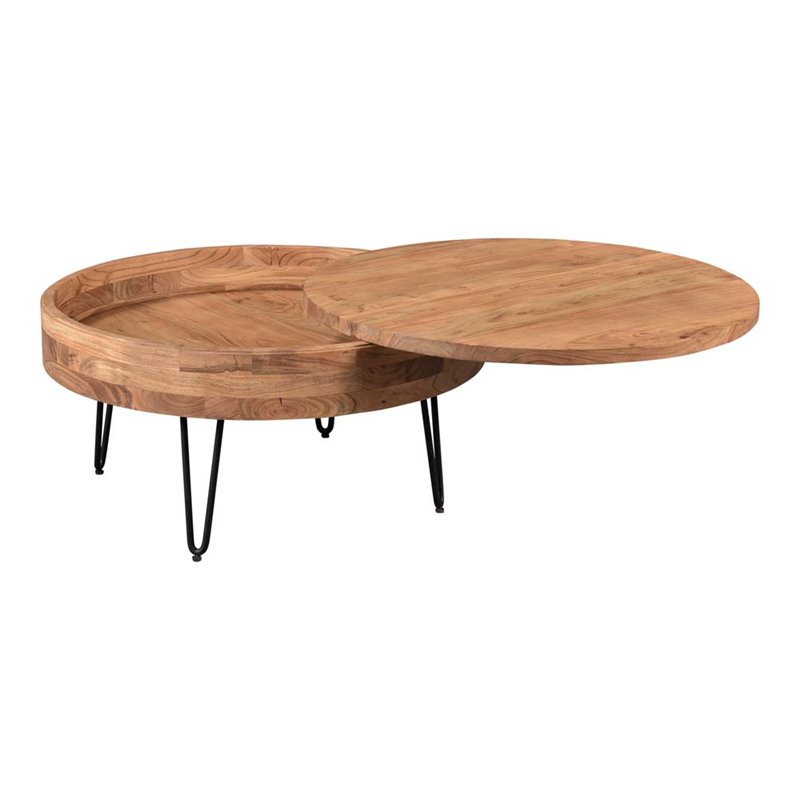 Pemberly Row Modern / Contemporary Wood Storage Coffee Table