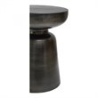 Pemberly Row Modern / Contemporary Accent Table in Silver Finish