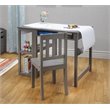 Pemberly Row Modern / Contemporary Creative Play Station in Gray