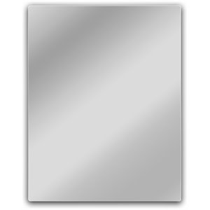 Pemberly Row Modern / Contemporary Large Frameless Wall Mirror 28x35