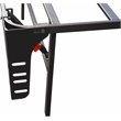Pemberly Row Bedder Base Accessory Black Headboard/Footboard Bracket Attachment