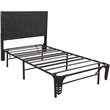 Pemberly Row Bedder Base Accessory Black Headboard/Footboard Bracket Attachment