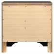 Pemberly Row 2-Drawer Wood Nightstand with Hidden Jewelry Tray in Black