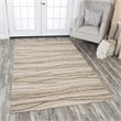 Pemberly Row 8' x 10' Lines Natural/Ivory Hand-Tufted Area Rug
