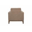 Pemberly Row Modern / Contemporary Wood Trim Chair - Cream Finish