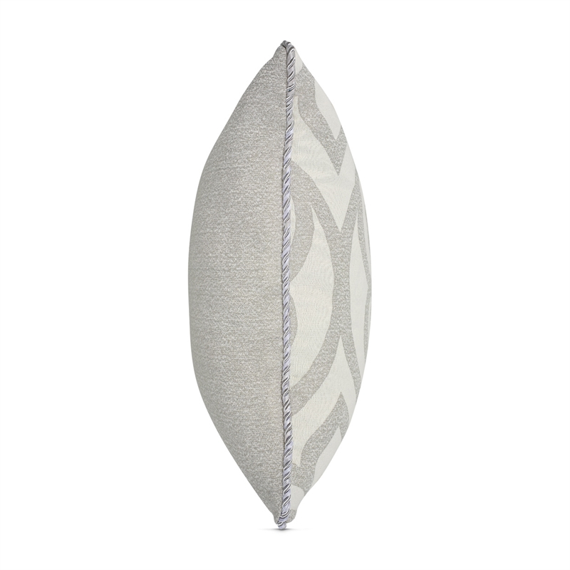 Pemberly Row 8-piece Jacquard Fabric King Comforter Set in Silver