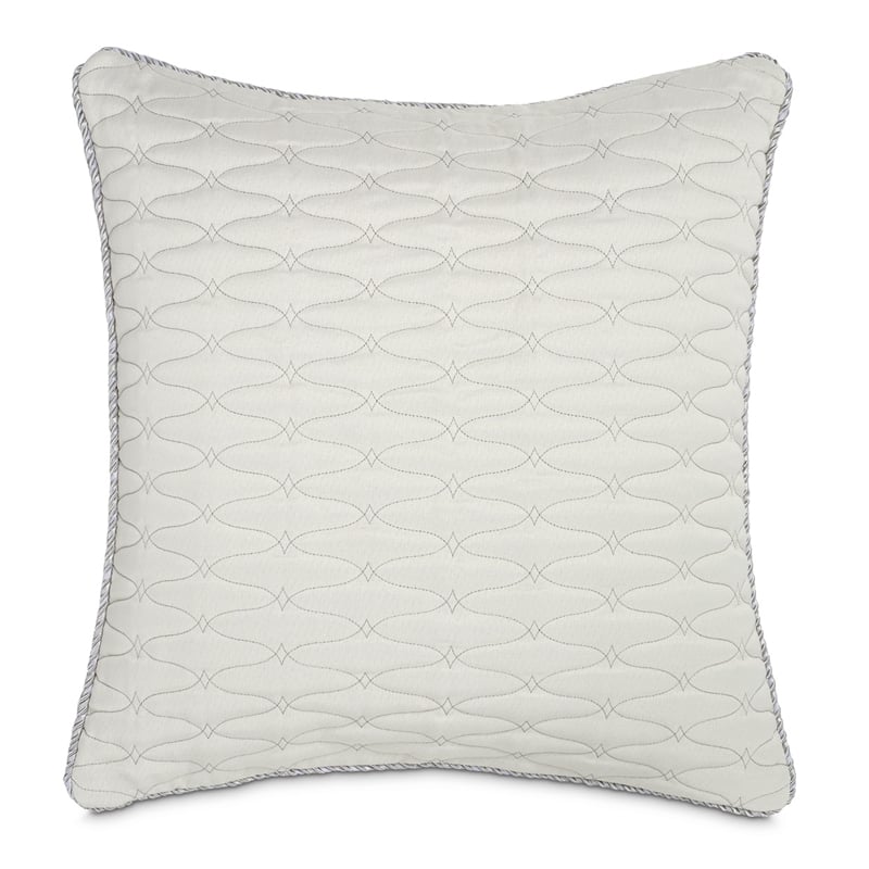 Pemberly Row 8-piece Jacquard Fabric King Comforter Set in Silver