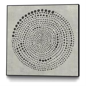 Pemberly Row Modern Canvas 20x20 Mythos Framed in Multi-Color