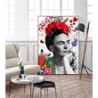 Pemberly Row Contemporary Canvas 24x36 Forever Framed in Red