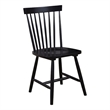 Pemberly Row Modern / Contemporary Set of 2 Side Chairs in Black