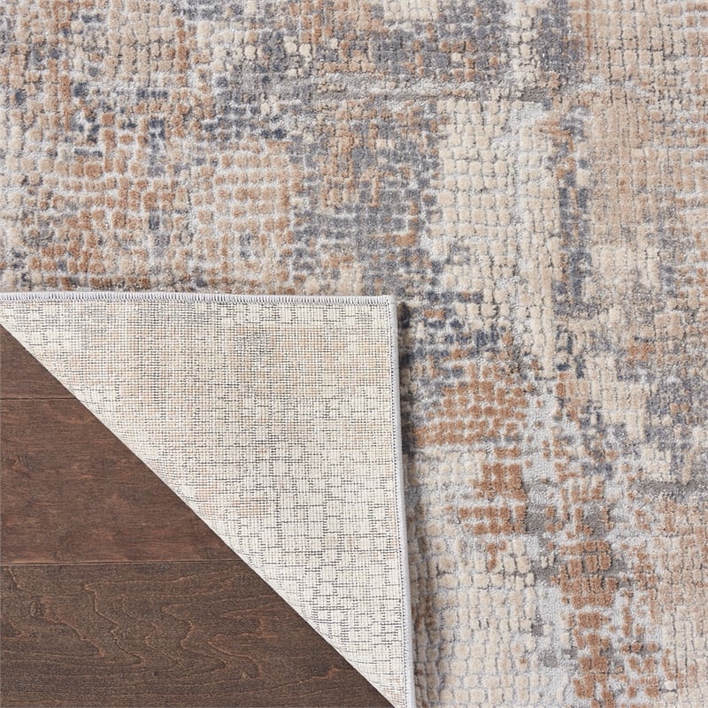 Pemberly Row Beige & Gray Painterly Rustic Textures 63
