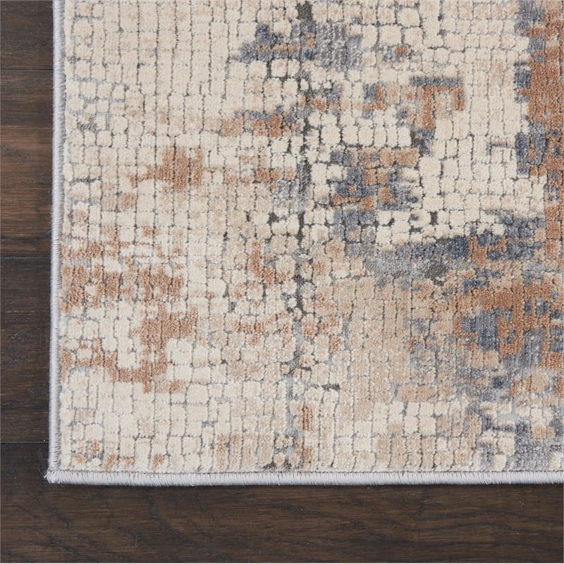Pemberly Row Beige & Gray Painterly Rustic Textures 63